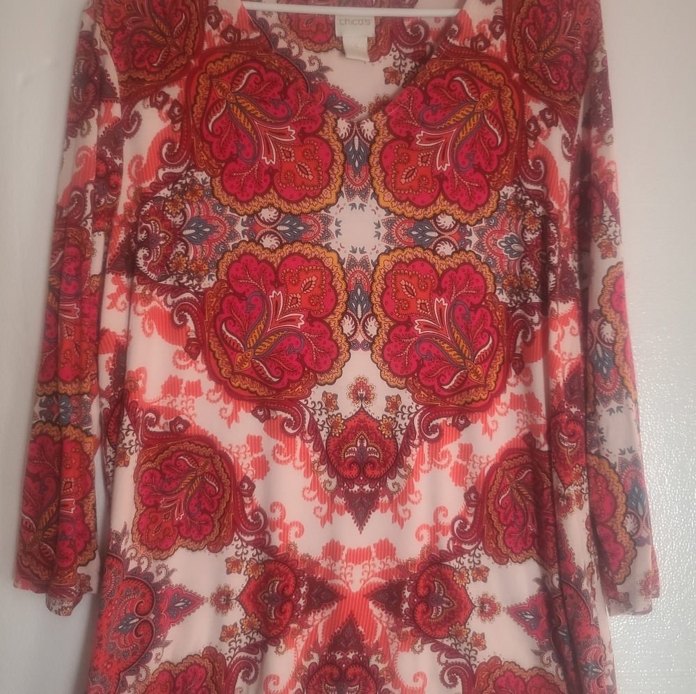 Chico's womens top sz 3